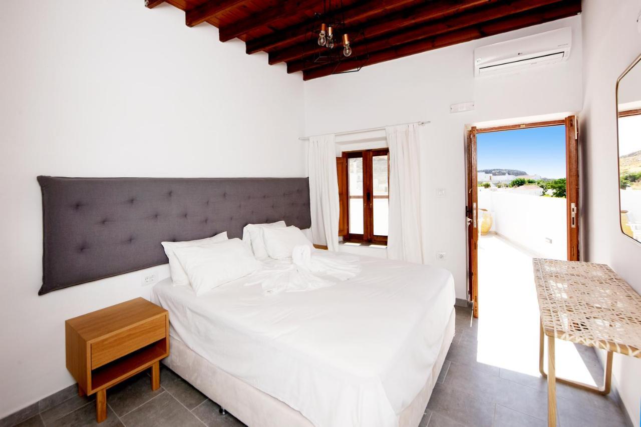 Pera Houses 2-Bedroom In The Center Of Lindos Exteriör bild