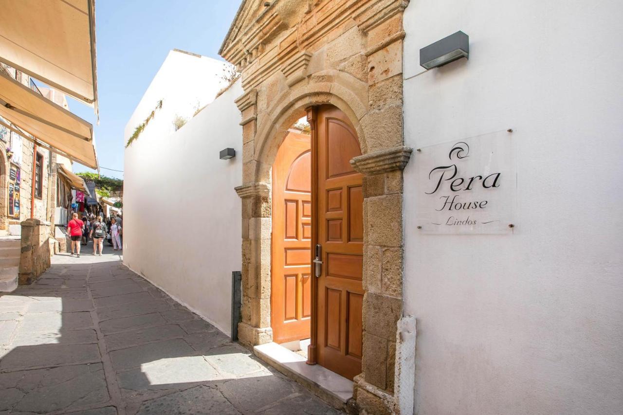 Pera Houses 2-Bedroom In The Center Of Lindos Exteriör bild
