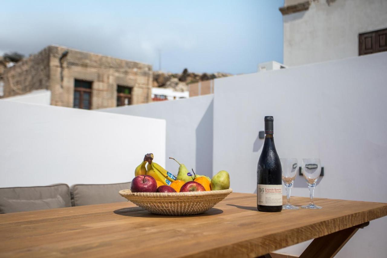 Pera Houses 2-Bedroom In The Center Of Lindos Exteriör bild