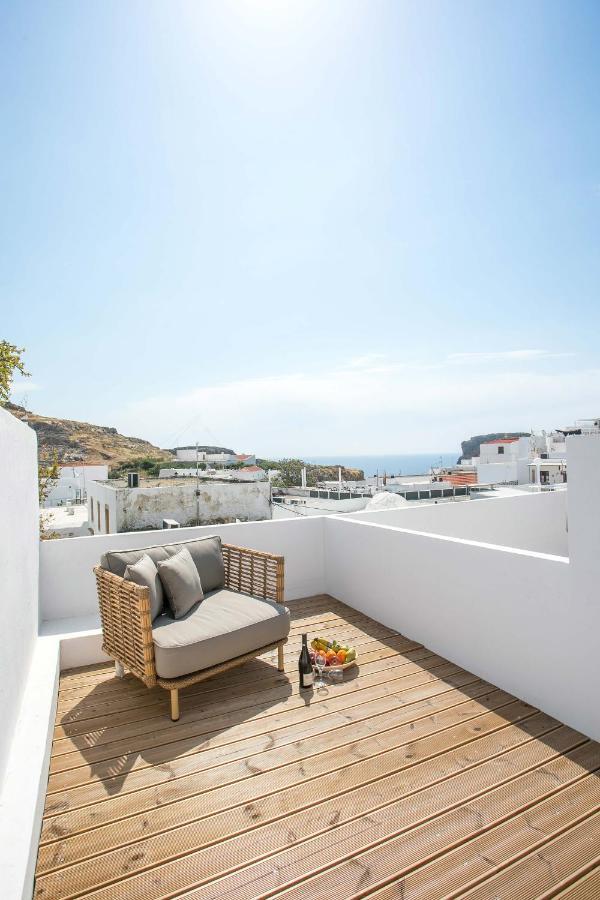 Pera Houses 2-Bedroom In The Center Of Lindos Exteriör bild