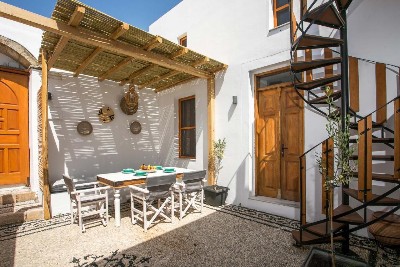 Pera Houses 2-Bedroom In The Center Of Lindos Exteriör bild